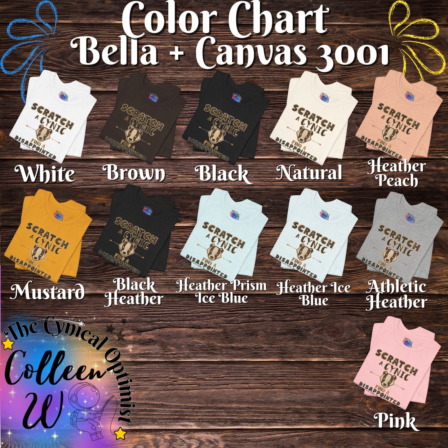 Scratch a Cynic Find a Disappointed Idealist Badger T-Shirt