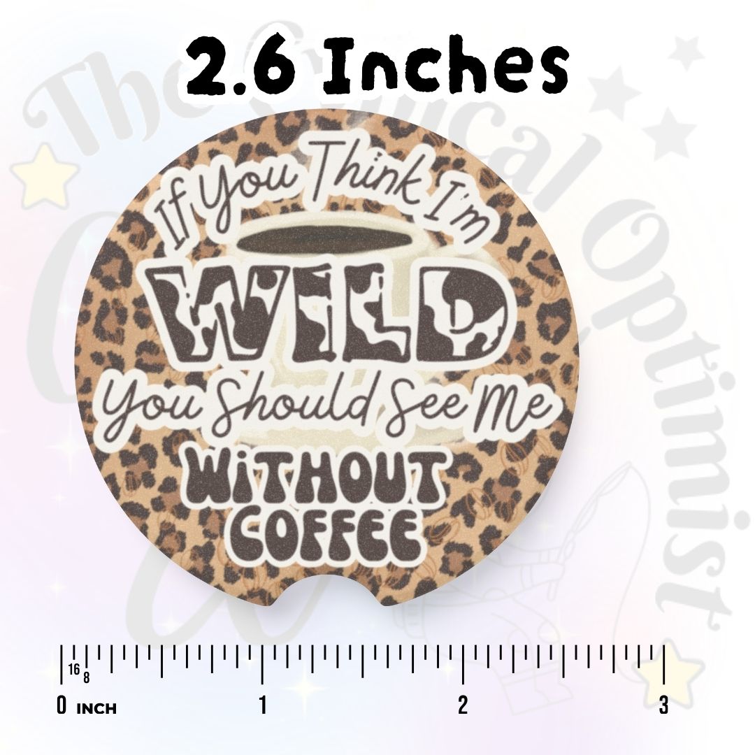 Wild Coffee Lover Coaster | Cheetah Print Absorbent Set