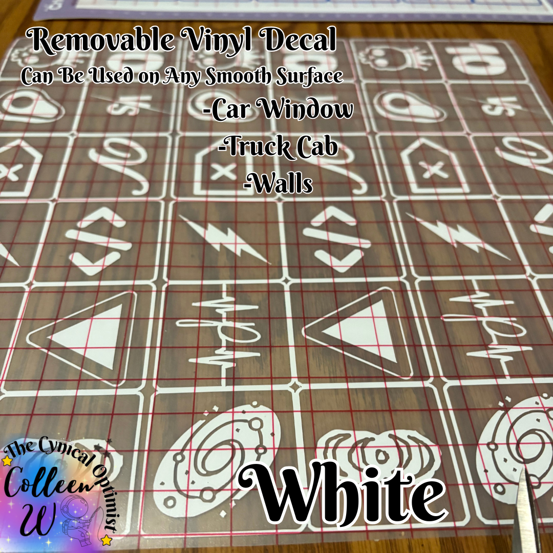 Pearl Jam PJ Album Decal for Car Window or Bumper Sticker | Ten, VS, Vitality, No Code, Yield, Binaural, Riot Act, Backspace, Stickman | Free Shipping