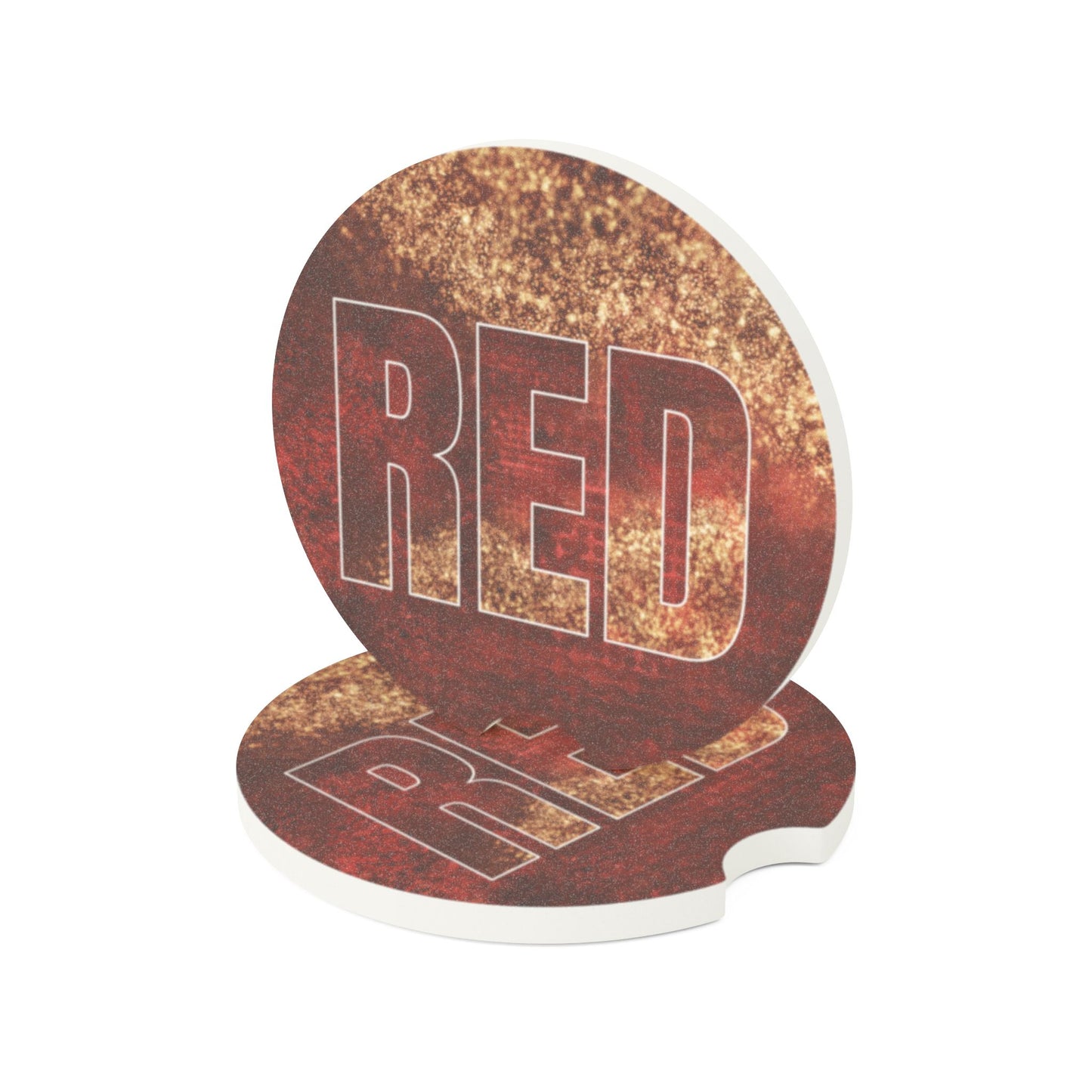 Taylor S Red Album Car Coaster | Soapstone Cup Holder | Swift Fan Gift