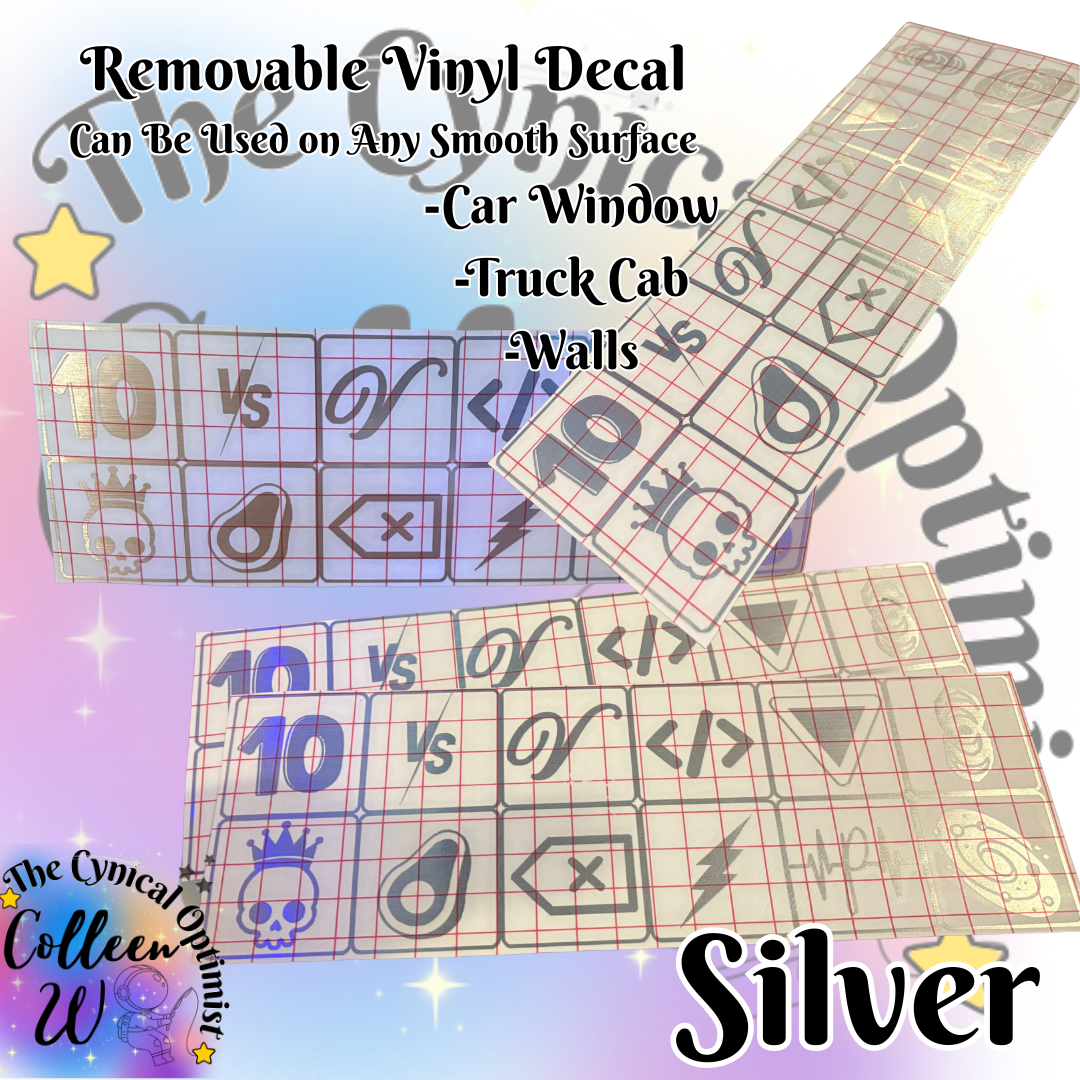 Pearl Jam PJ Album Decal for Car Window or Bumper Sticker | Ten, VS, Vitality, No Code, Yield, Binaural, Riot Act, Backspace, Stickman | Free Shipping