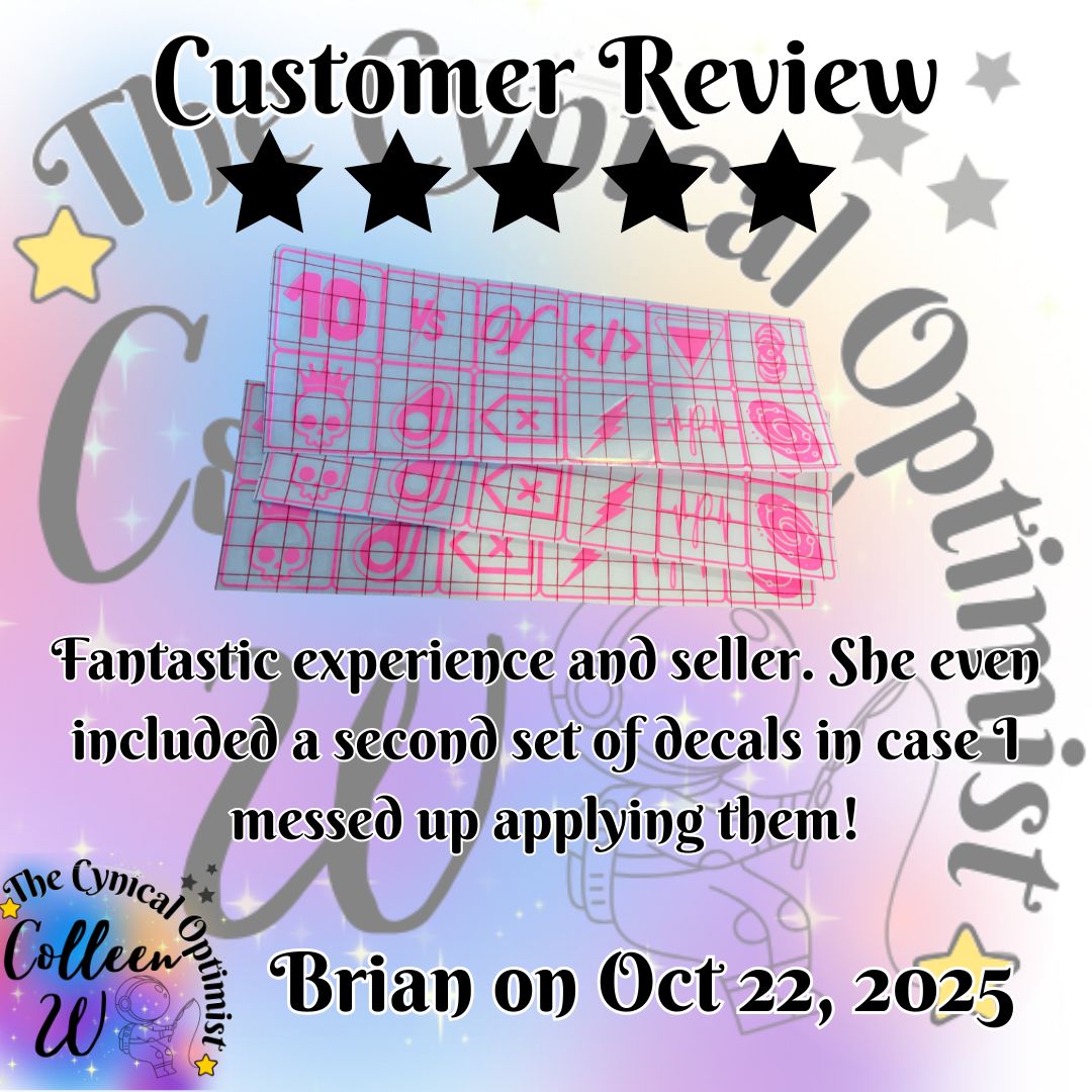 Pearl Jam PJ Album Decal for Car Window or Bumper Sticker | Ten, VS, Vitality, No Code, Yield, Binaural, Riot Act, Backspace, Stickman