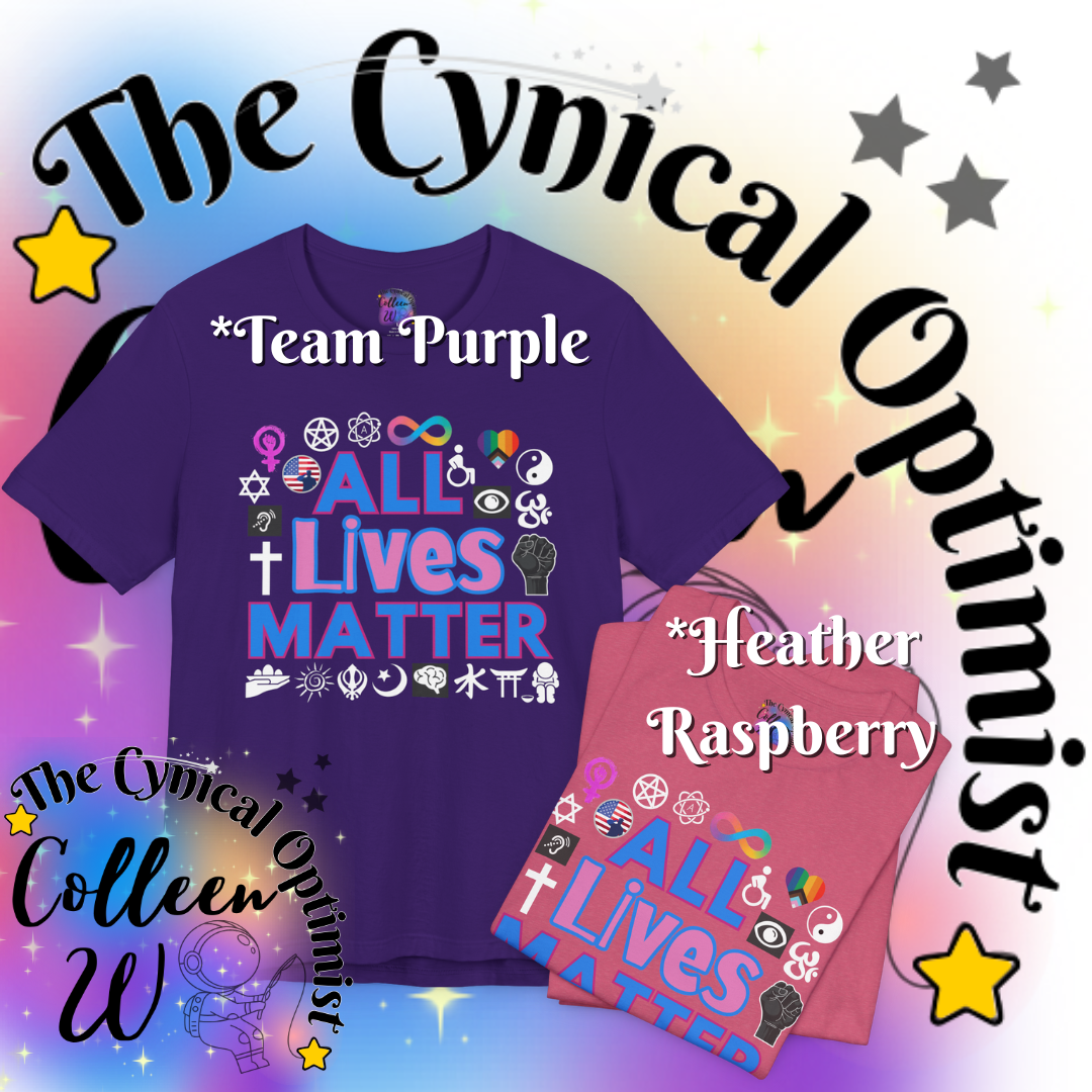 All Lives Matter T-Shirt, Unisex Equality Tee, Comfortable Casual Wear, Social Justice Shirt, Gift for Activists, Pride Apparel