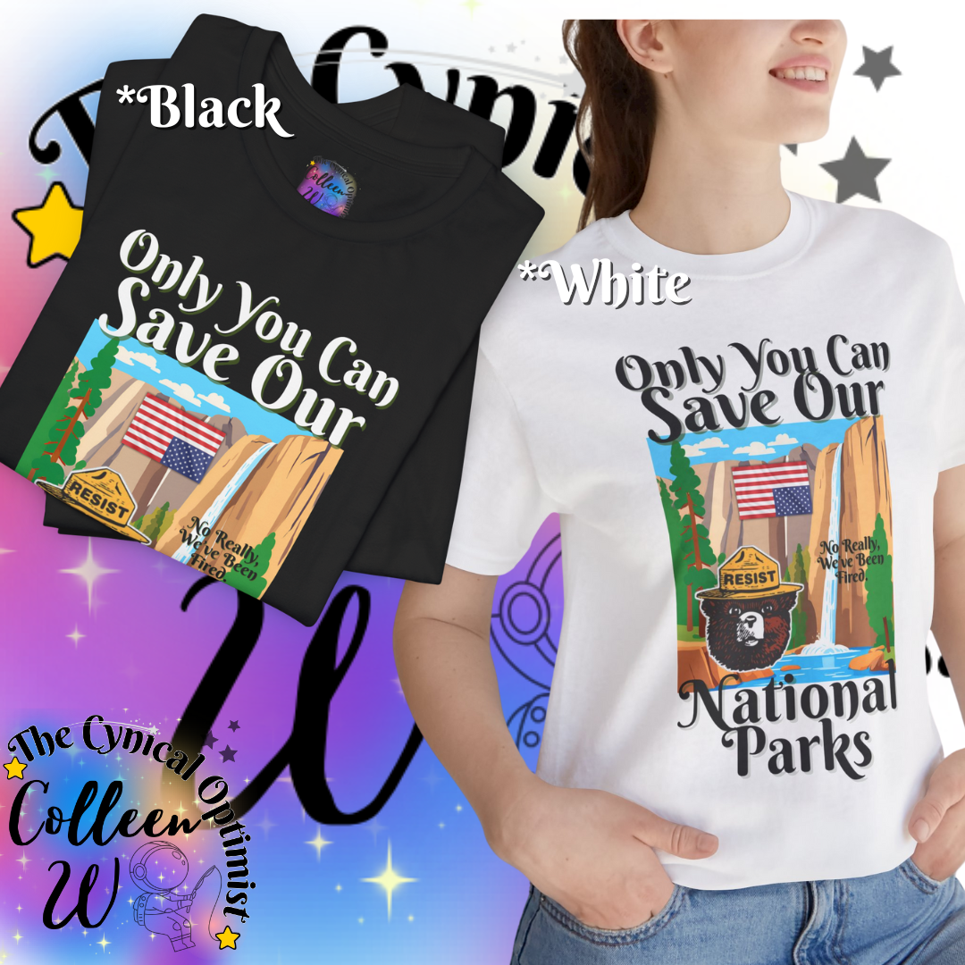 Save Our National Parks Unisex Tee - Eco-Conscious Statement Shirt