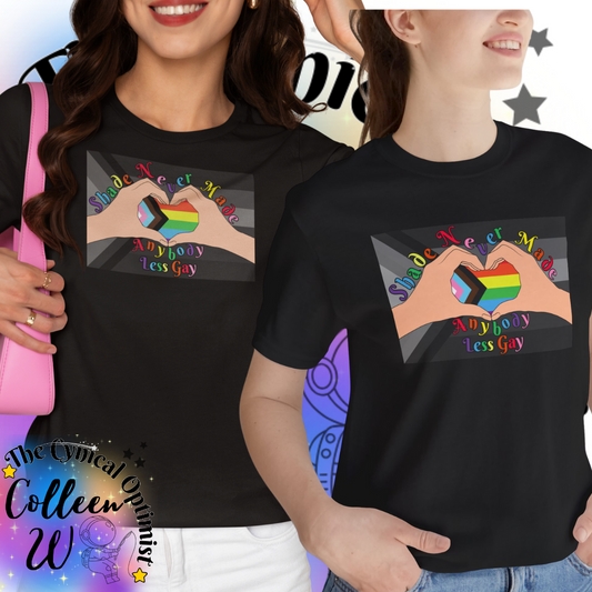 Pride Love and Empowerment Tee, LGBTQ+ Support Shirt, Unisex Graphic T-Shirt, Inclusive Fashion, Community Celebration Apparel