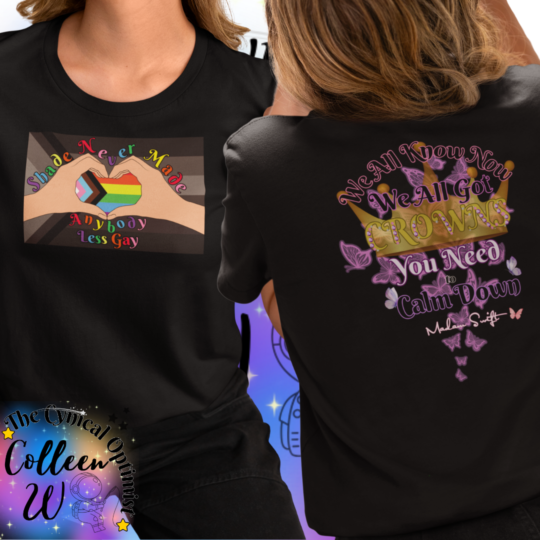 Pride Love and Empowerment Tee, LGBTQ+ Support Shirt, Unisex Graphic T-Shirt, Inclusive Fashion, Community Celebration Apparel