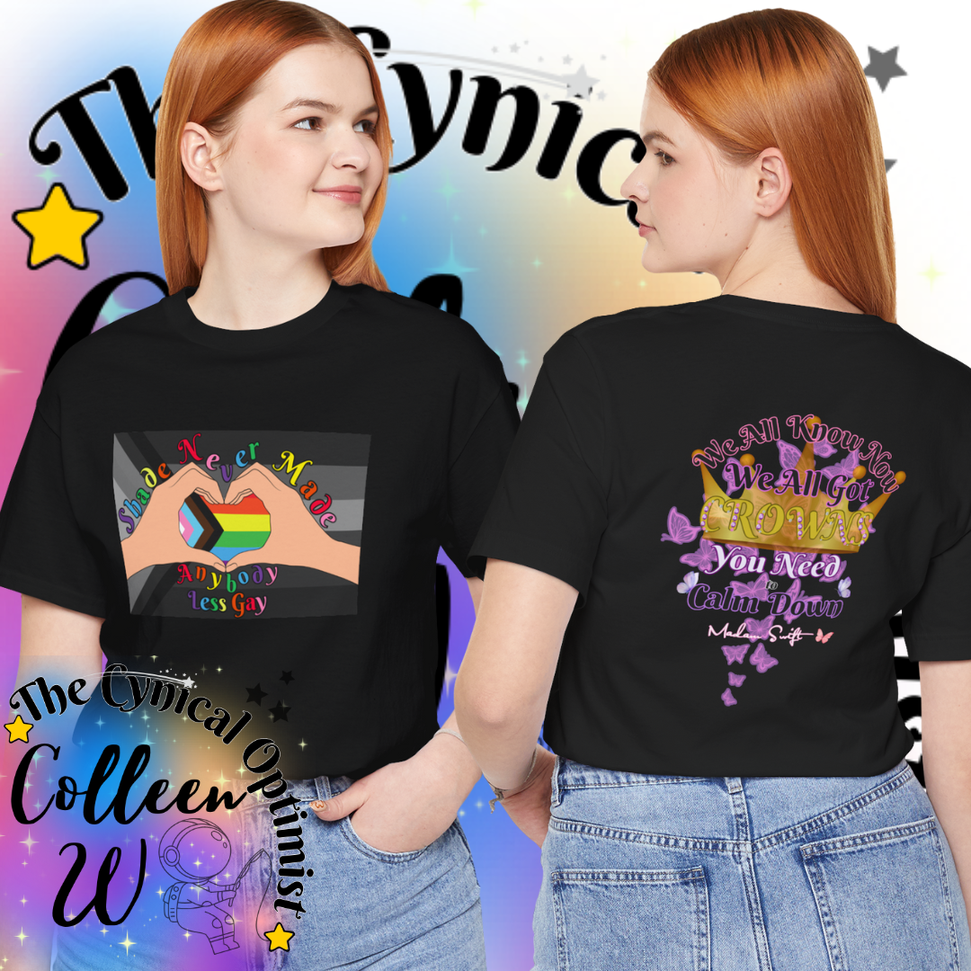 Pride Love and Empowerment Tee, LGBTQ+ Support Shirt, Unisex Graphic T-Shirt, Inclusive Fashion, Community Celebration Apparel