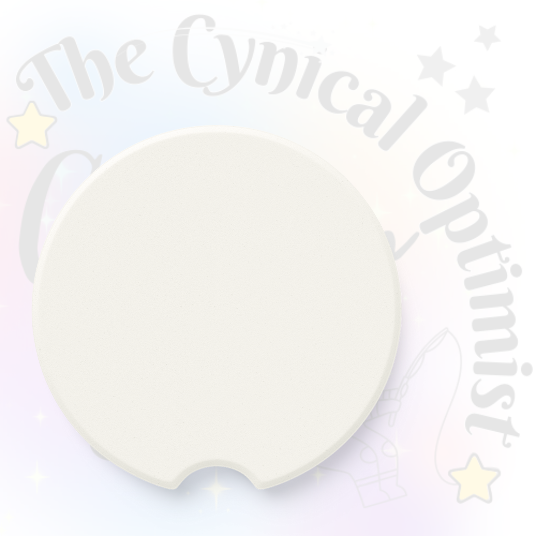 Unique Reputation Album Inspired Absorbent Soapstone Car Cup Holder Coaster - Taylor Fan Gift Idea | Free Shipping  | Swift Fans