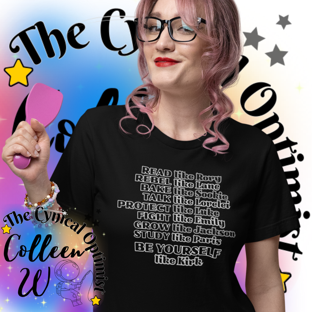 Gilmore Girls Superlatives Short Sleeve Tee, TV Show Fan Gift, Rory Lane Sookie Lorelei Luke Emily Jackson Paris Kirk Shirt | Free Shipping