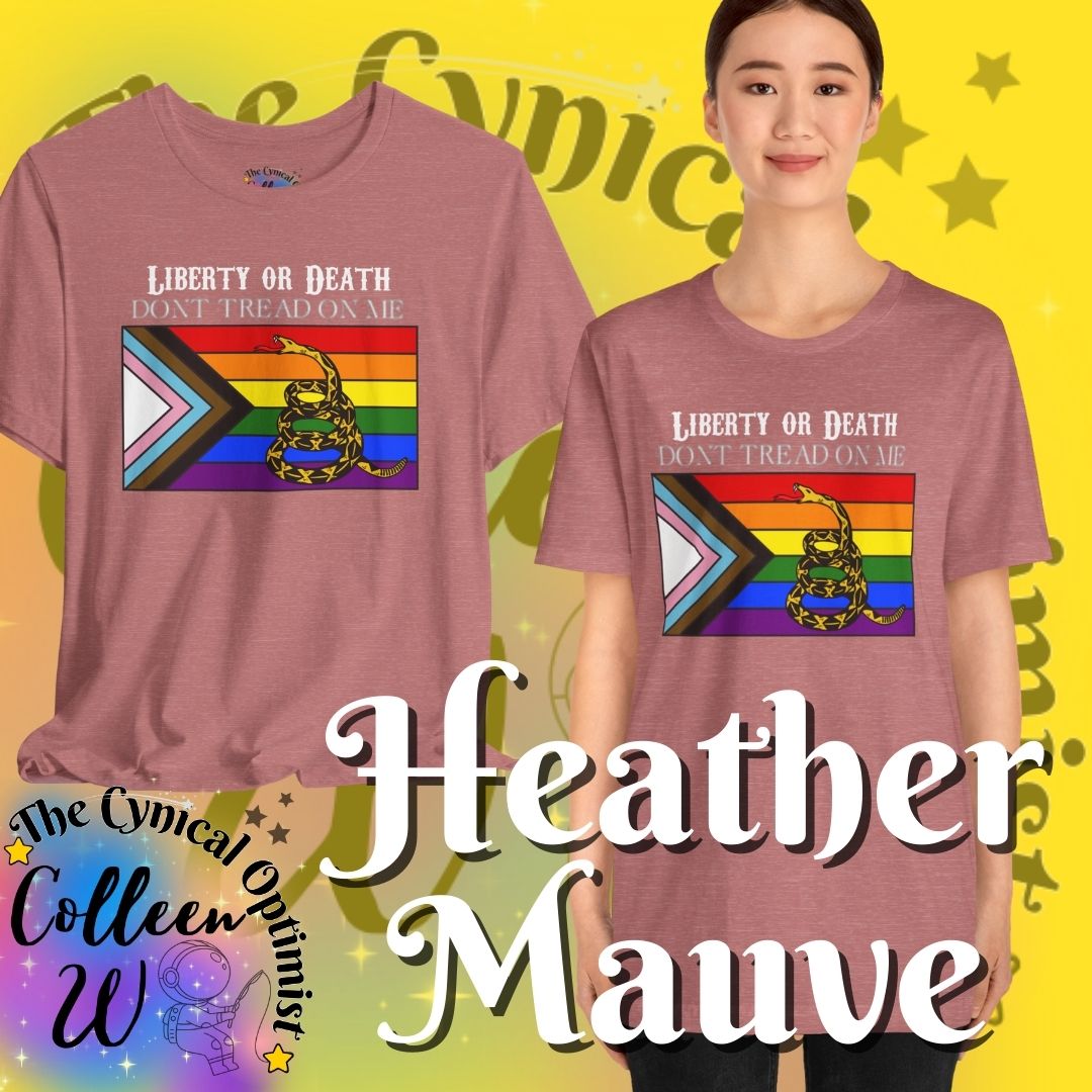 Patriotic LGBTQ+ Liberty T-Shirt | Unisex Jersey Tee | Pride & Freedom