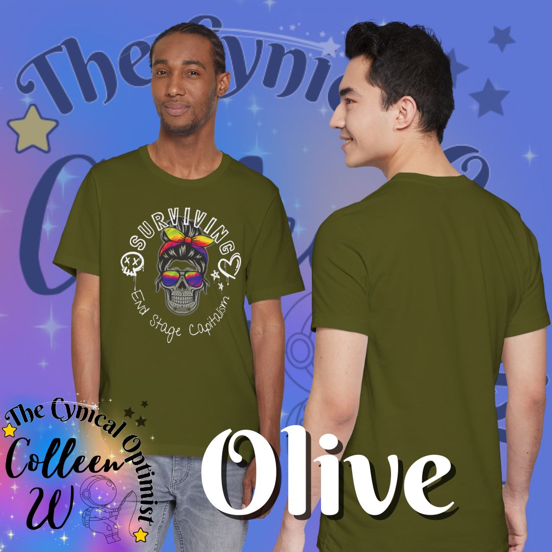 Surviving End Stage Capitalism T-Shirt | Anti-Capitalist Statement Tee