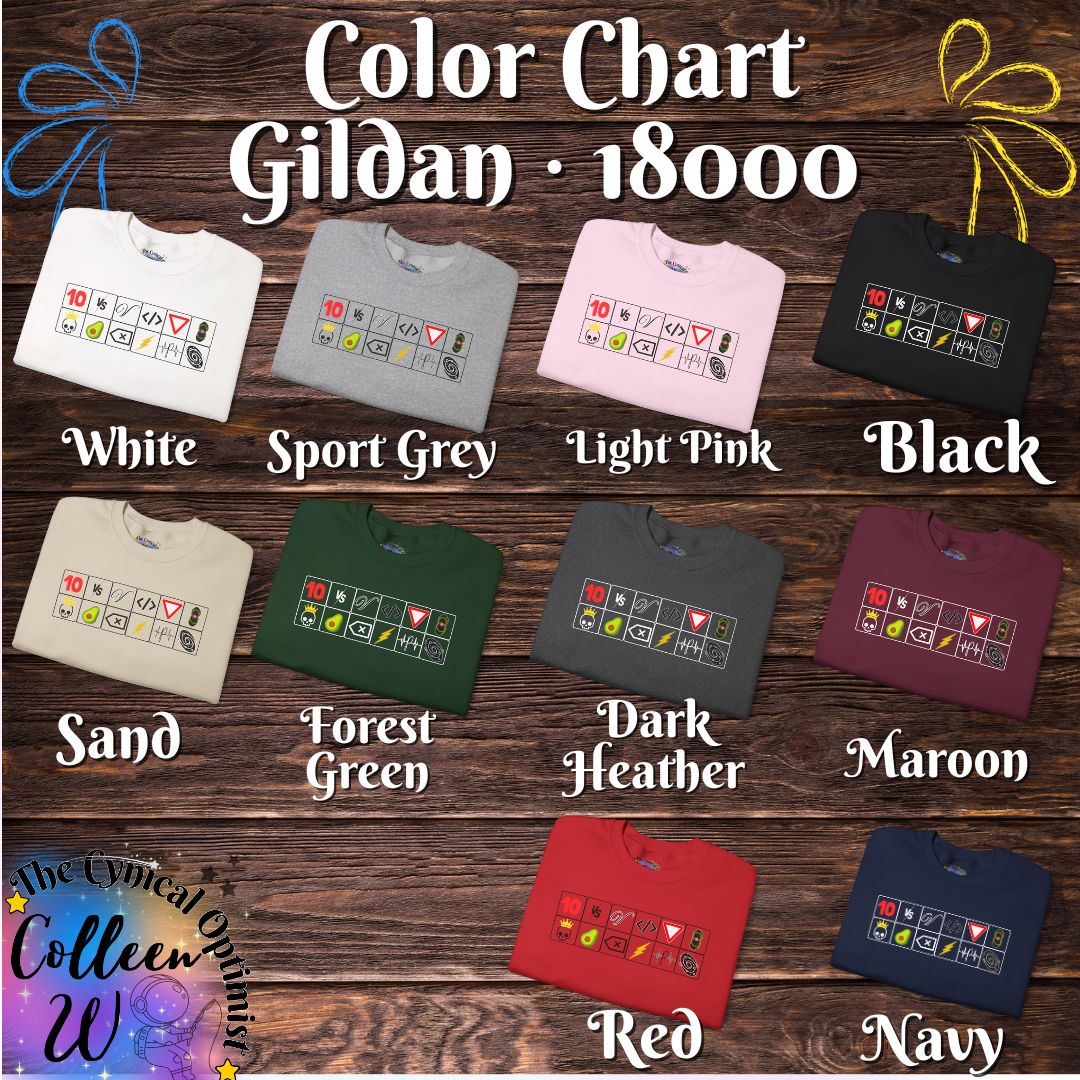 Pearl Jam 12 Album Tribute Sweatshirt | Colorful Discography Fan Apparel