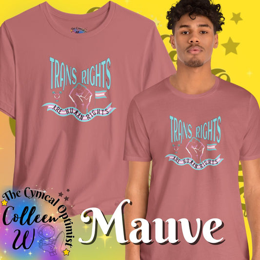 Trans Rights Tee — "Trans Rights Are Human Rights" Graphic T-Shirt