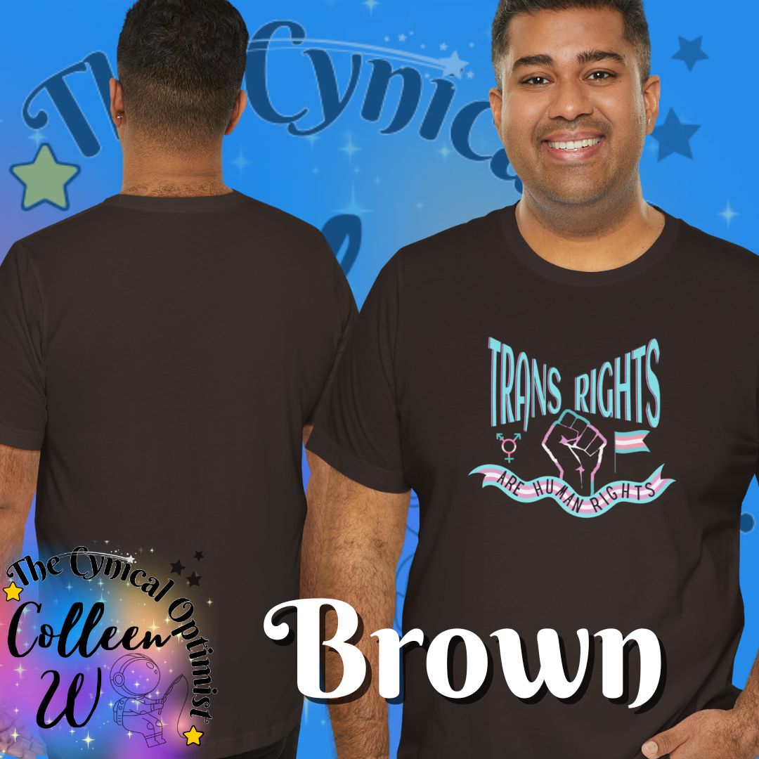 Trans Rights Tee — "Trans Rights Are Human Rights" Graphic T-Shirt