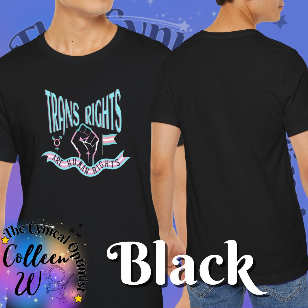 Trans Rights Tee — "Trans Rights Are Human Rights" Graphic T-Shirt