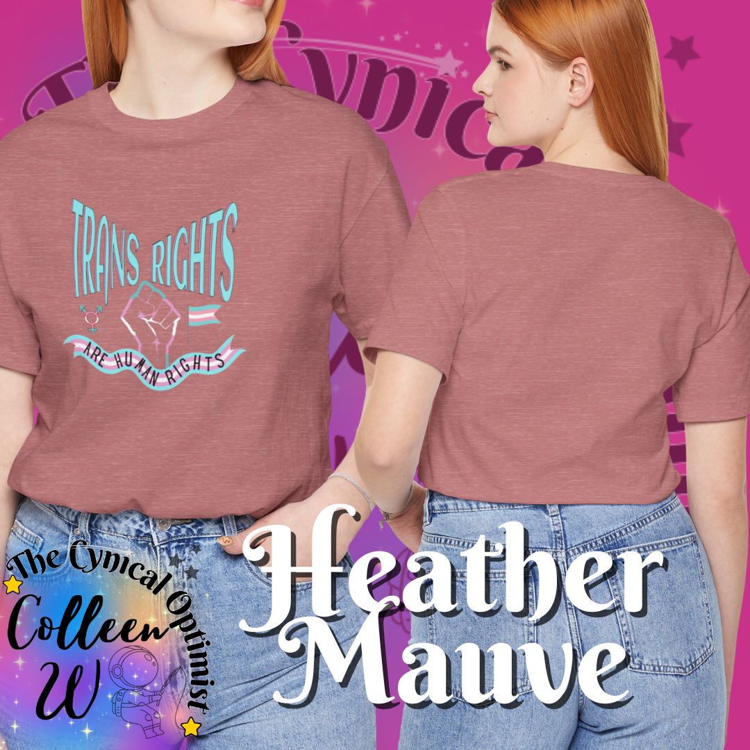 Trans Rights Tee — "Trans Rights Are Human Rights" Graphic T-Shirt