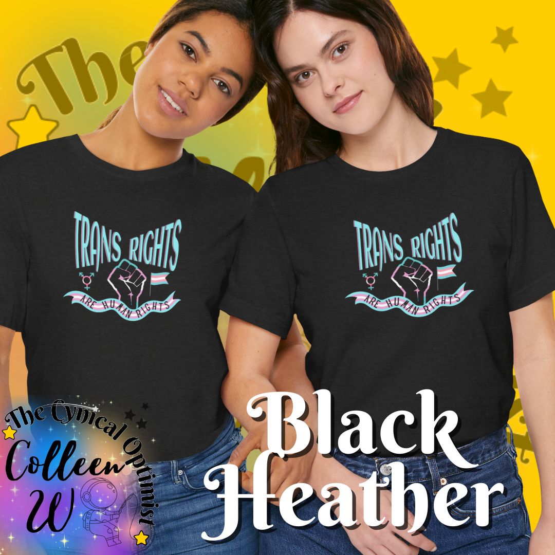 Trans Rights Tee — "Trans Rights Are Human Rights" Graphic T-Shirt