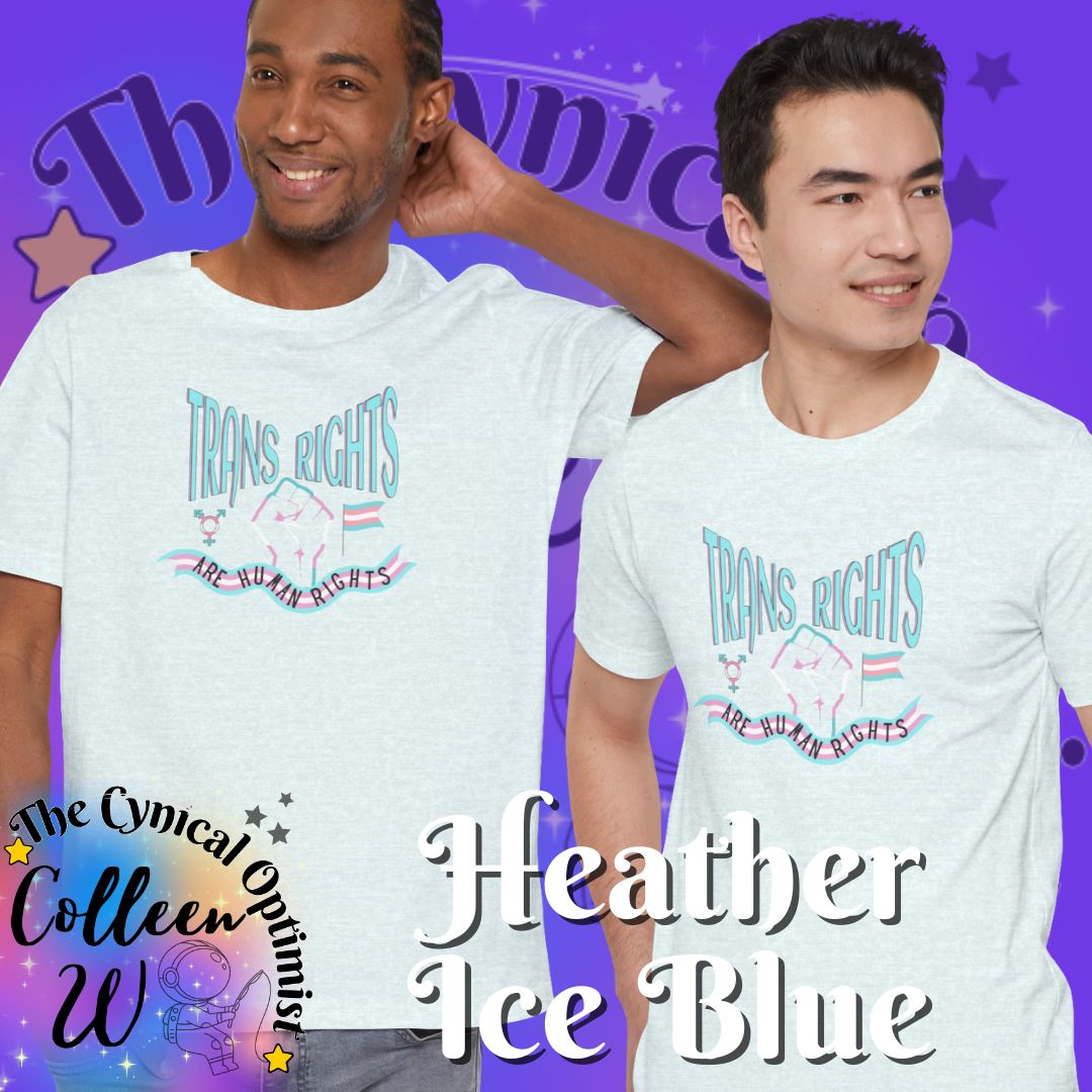 Trans Rights Tee — "Trans Rights Are Human Rights" Graphic T-Shirt