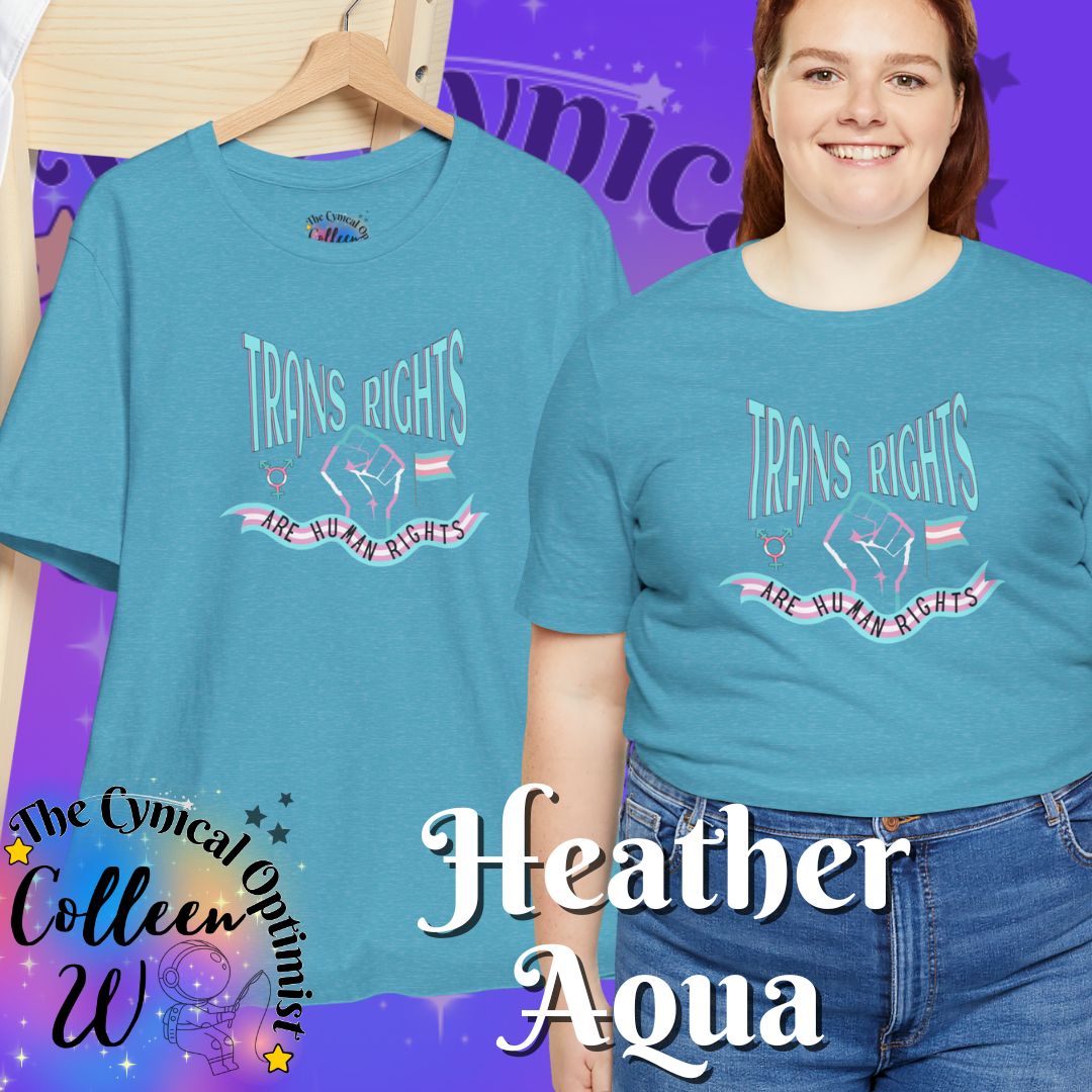 Trans Rights Tee — "Trans Rights Are Human Rights" Graphic T-Shirt