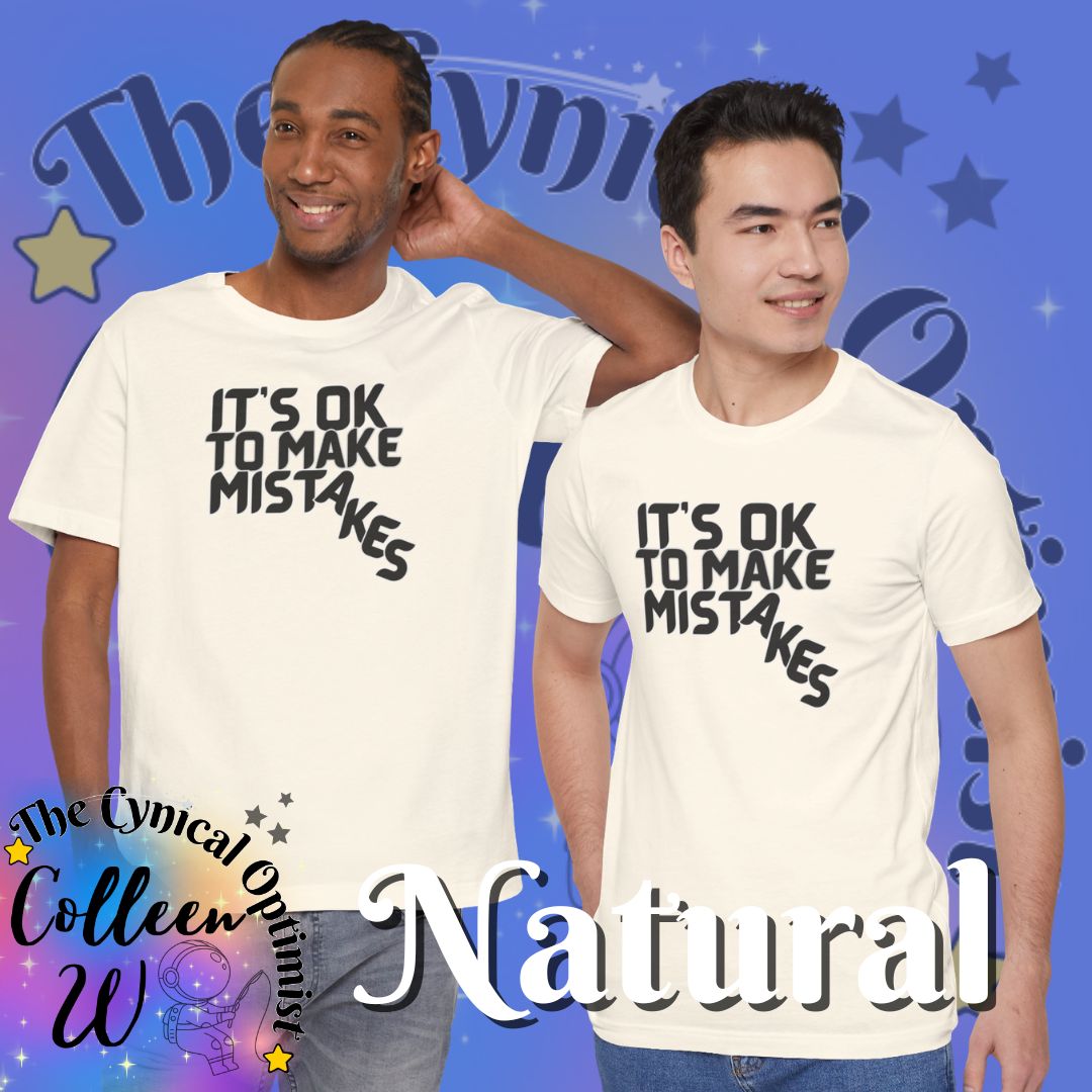 “It’s OK to Make Mistakes” Motivational T-Shirt