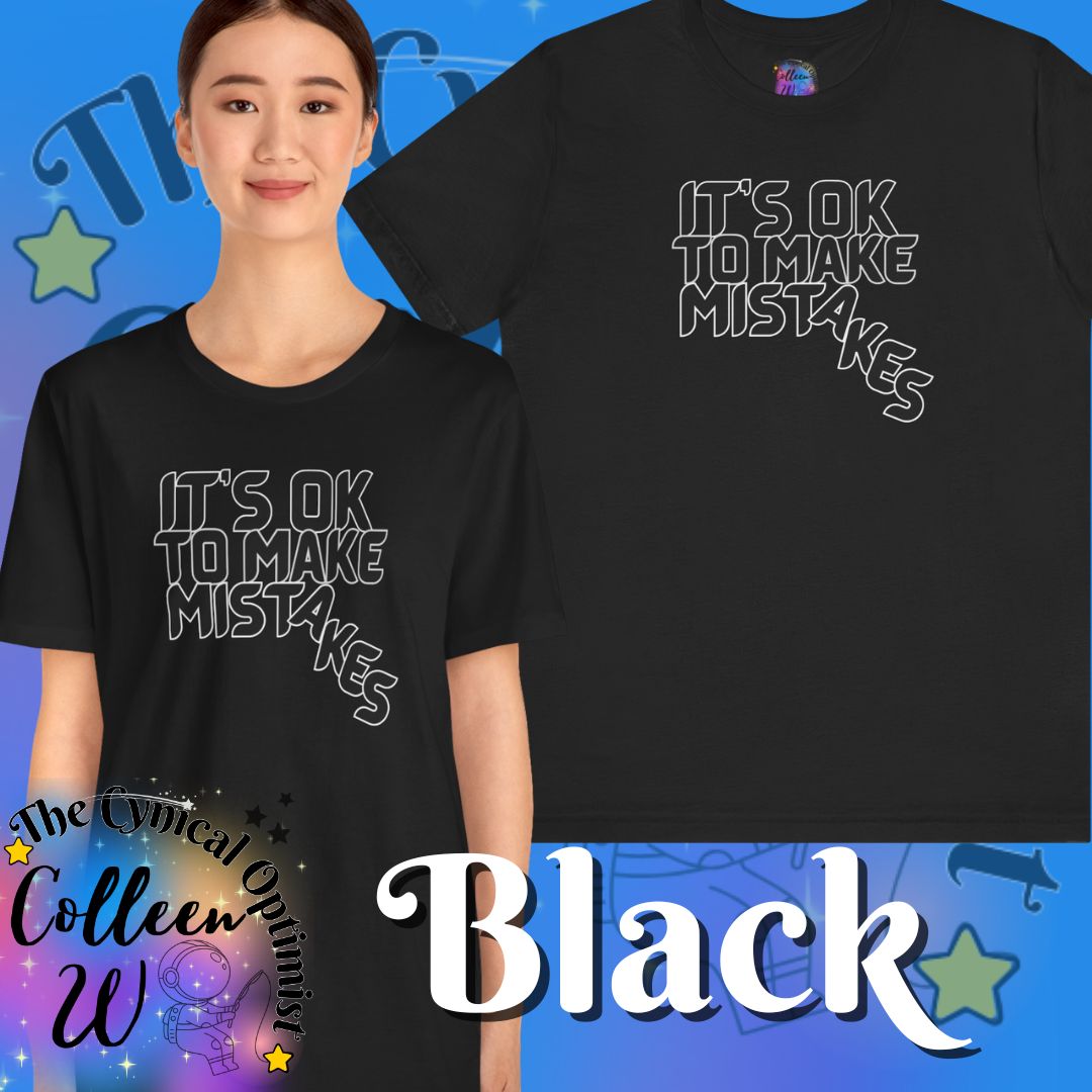 “It’s OK to Make Mistakes” Motivational T-Shirt