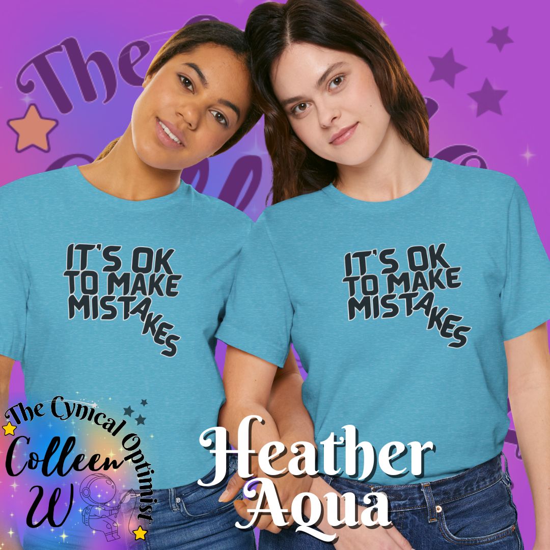 “It’s OK to Make Mistakes” Motivational T-Shirt