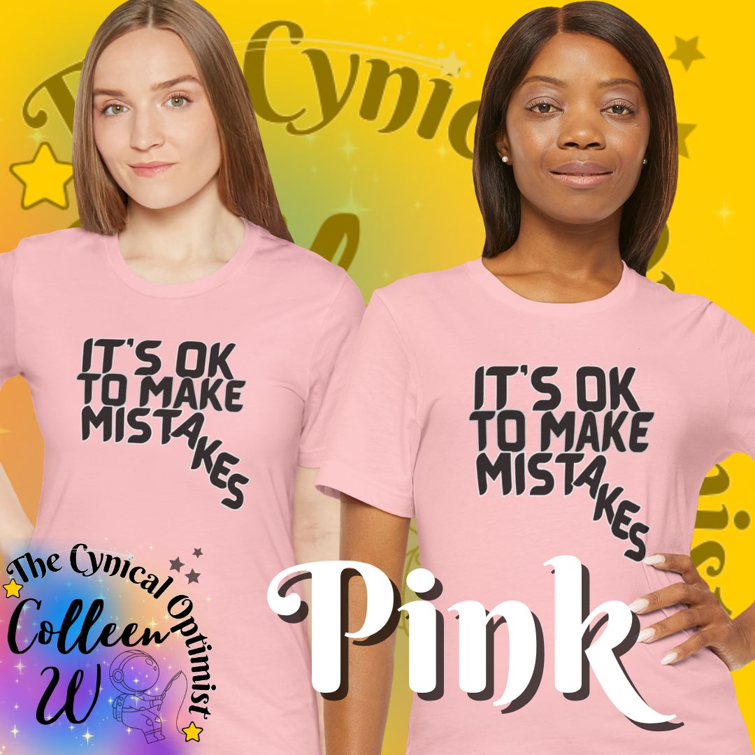 “It’s OK to Make Mistakes” Motivational T-Shirt