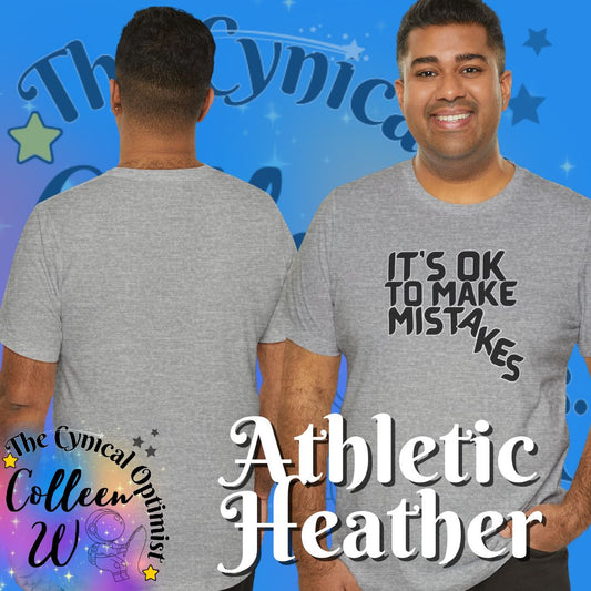 “It’s OK to Make Mistakes” Motivational T-Shirt