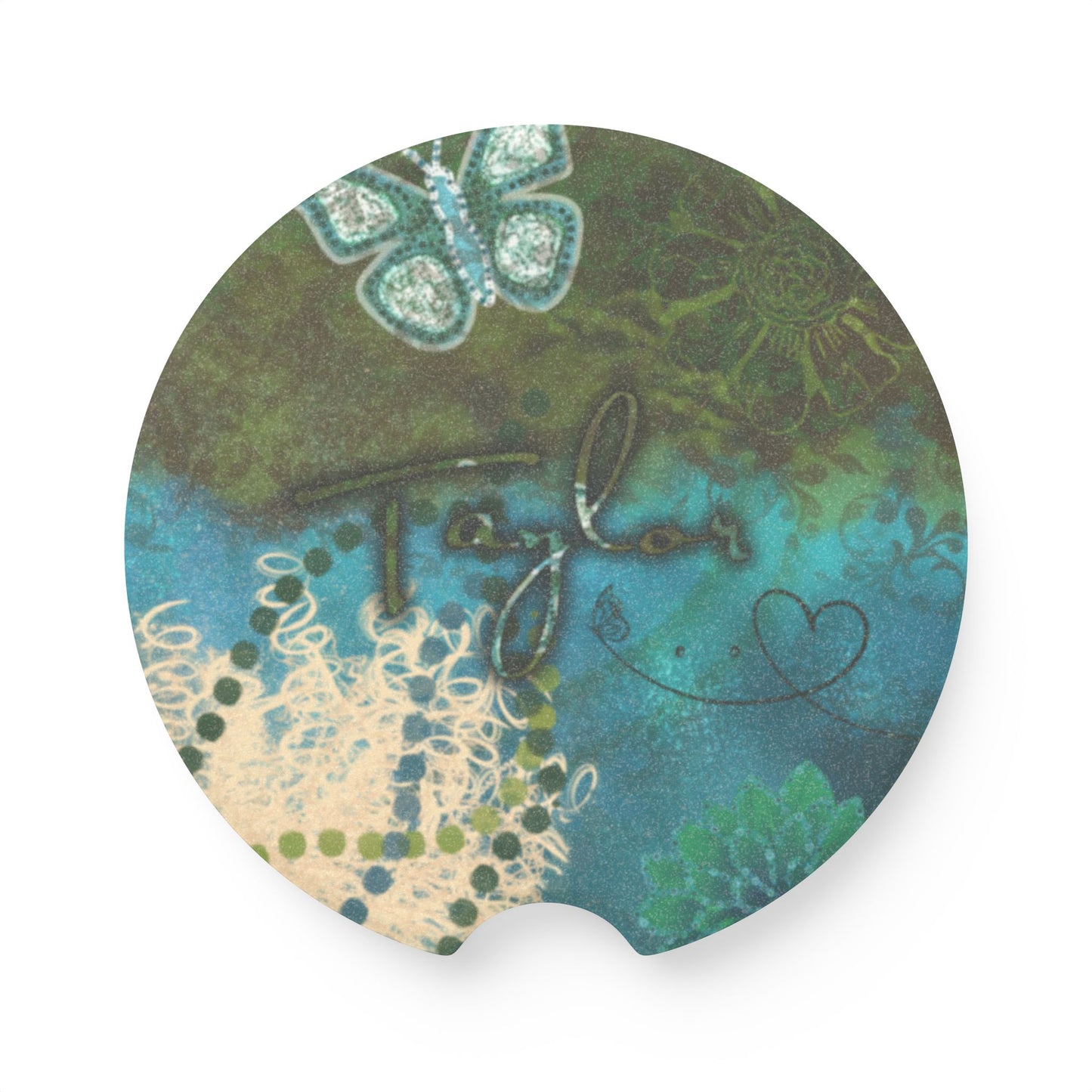 Taylor S Debut Album Car Coaster | Soapstone Cup Holder | Swift Fan Gift