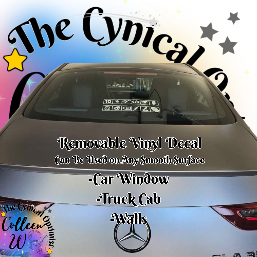 Pearl Jam Band 12 Album tribute vinyl decor for any smooth surface including cars, windows, walls. Ten, VS, Vitality, No Code, Yield, Binaural, Riot Act, Backspacer, Lightning Bolt, Gigaton, Dark Matter. 