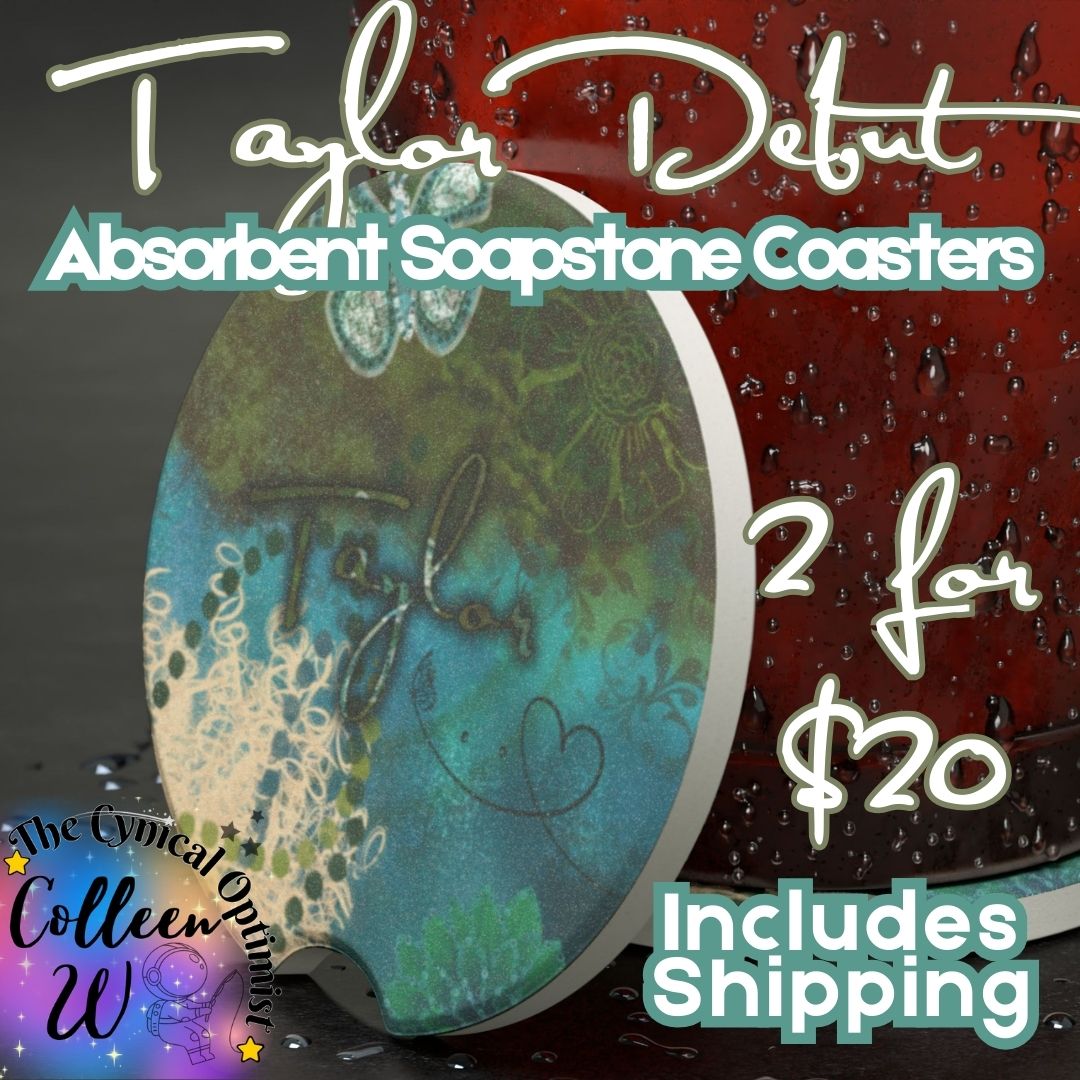 Taylor S Debut Album Car Coaster | Soapstone Cup Holder | Swift Fan Gift