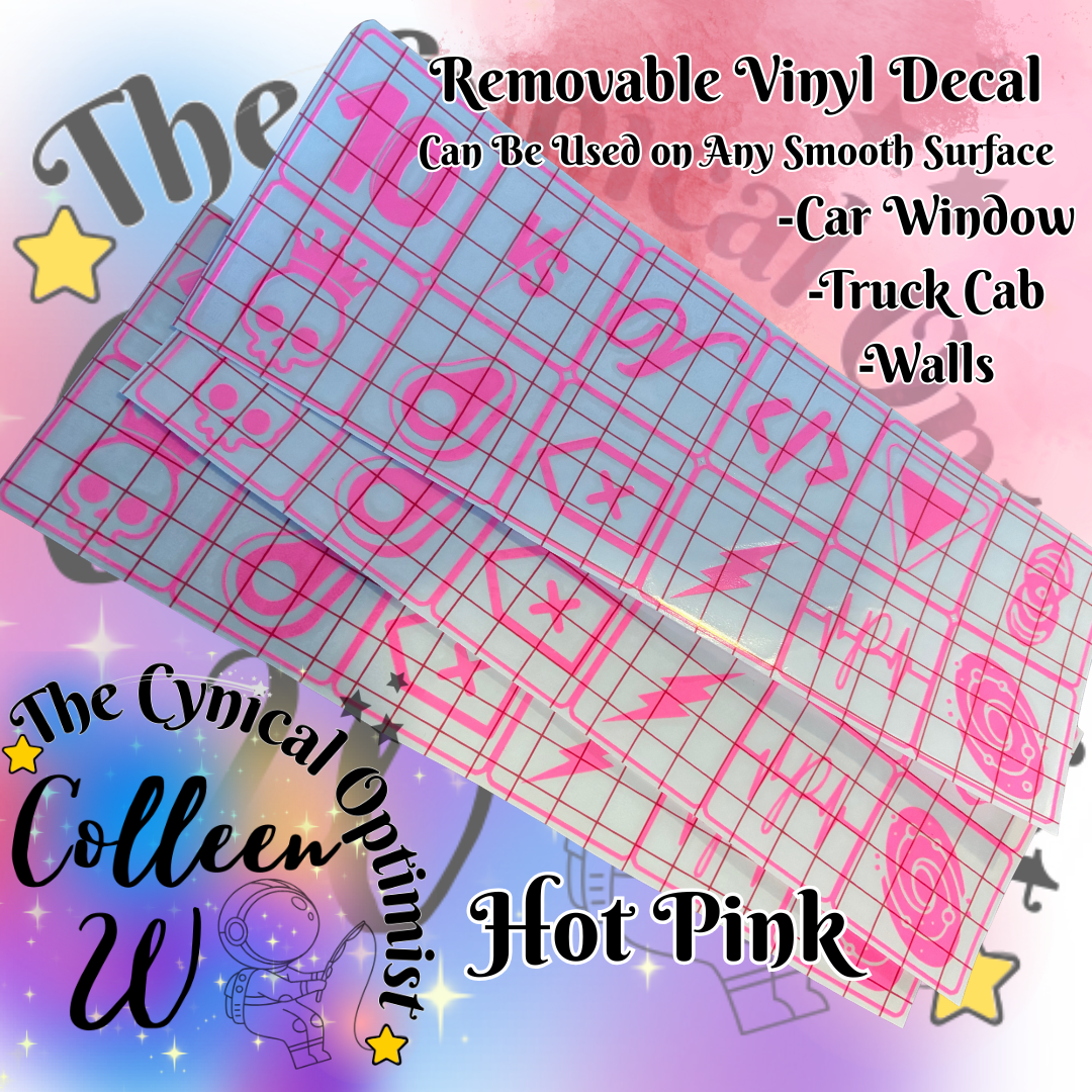 Pearl Jam PJ Album Decal for Car Window or Bumper Sticker | Ten, VS, Vitality, No Code, Yield, Binaural, Riot Act, Backspace, Stickman