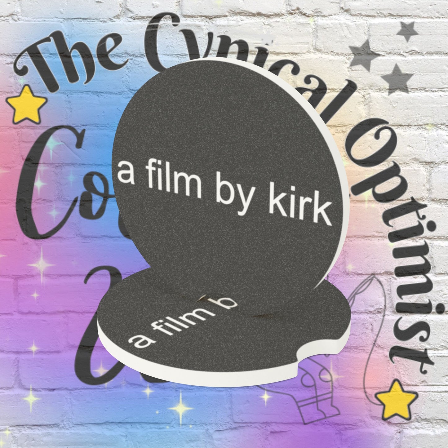 Gilmore Girls A Film by Kirk Car Coaster | Soapstone | Stars Hollow Gift