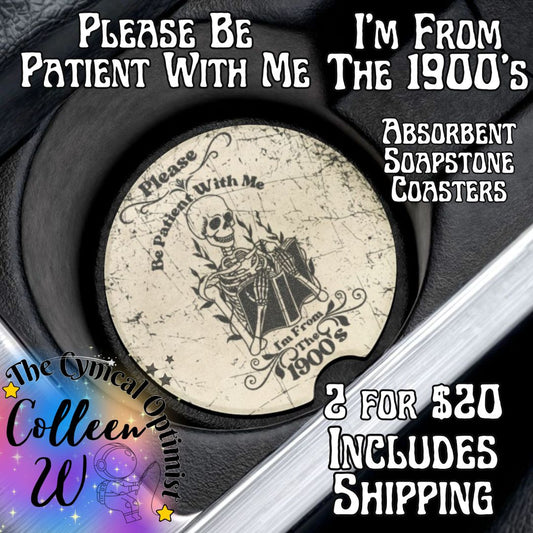 Please Be Patient With Me Skeleton T-Shirt | Vintage 90s Millennial Humor Tee