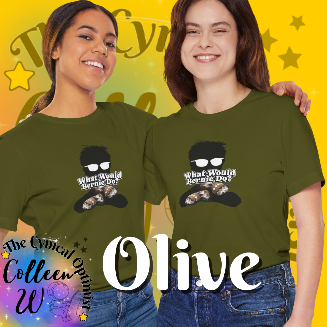What Would Bernie Do? T-Shirt | Political Activist Tee with Iconic Glasses & Mittens