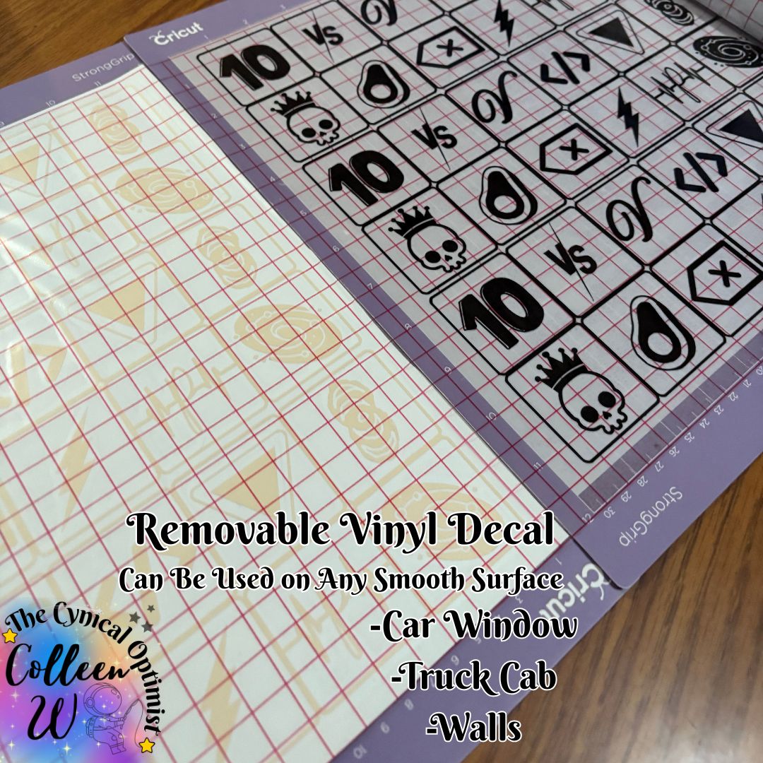 Pearl Jam PJ Album Decal for Car Window or Bumper Sticker | Ten, VS, Vitality, No Code, Yield, Binaural, Riot Act, Backspace, Stickman