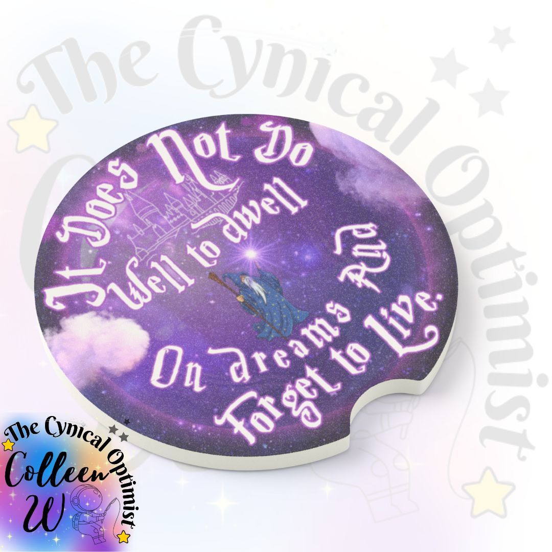 Harry Potter Inspired Car Coaster | Soapstone Cup Holder | Wizarding World Gift