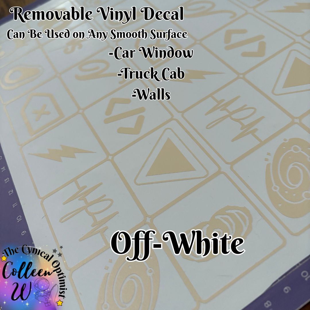 Pearl Jam PJ Album Decal for Car Window or Bumper Sticker | Ten, VS, Vitality, No Code, Yield, Binaural, Riot Act, Backspace, Stickman